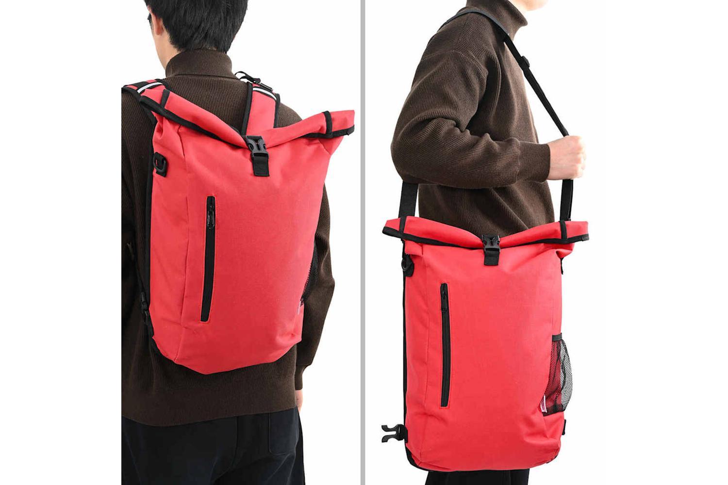 Vidaxl Bicycle Bag Red 31 X 13 X 58 Cm Polyester-3