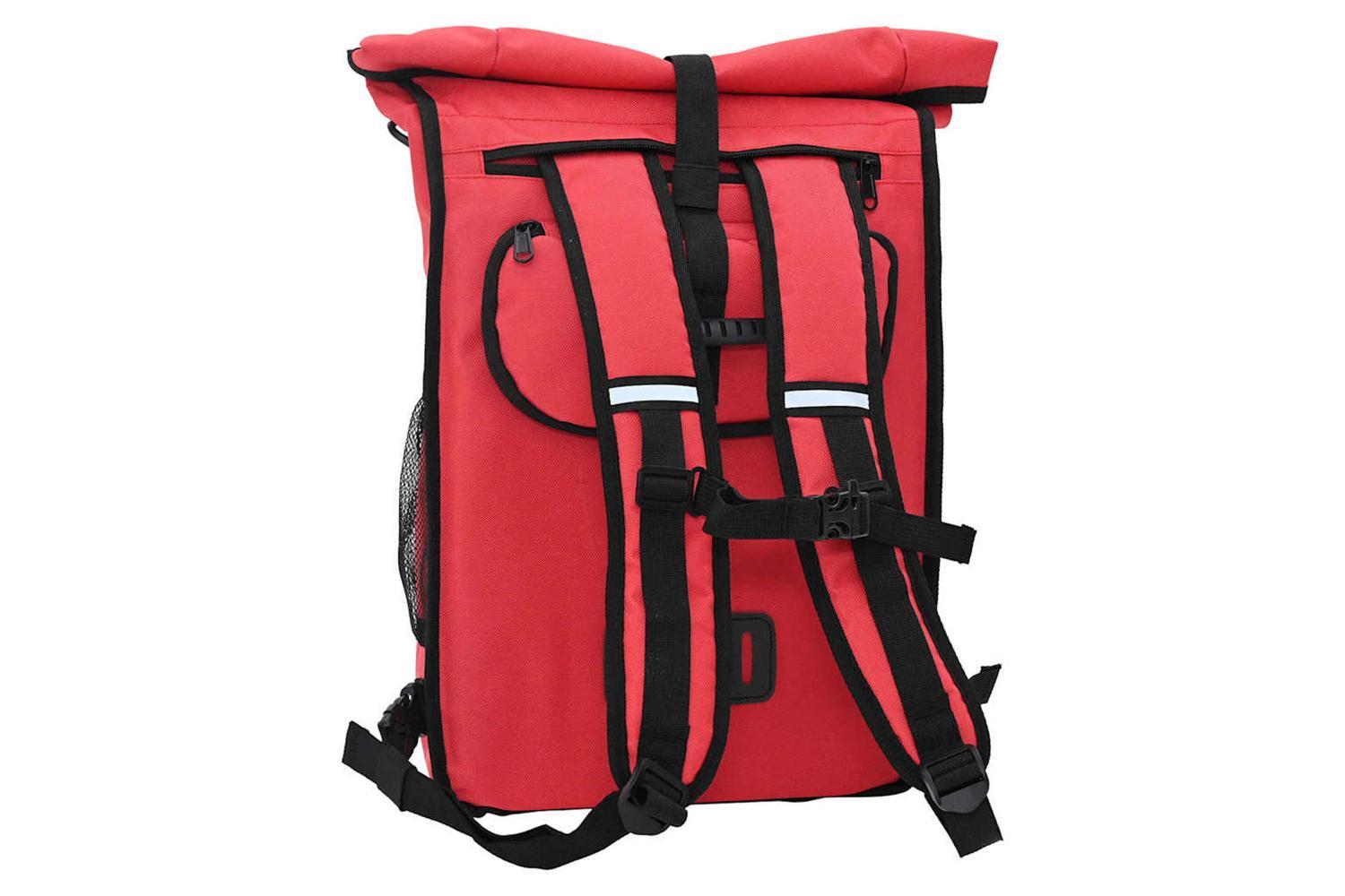 Vidaxl Bicycle Bag Red 31 X 13 X 58 Cm Polyester-8