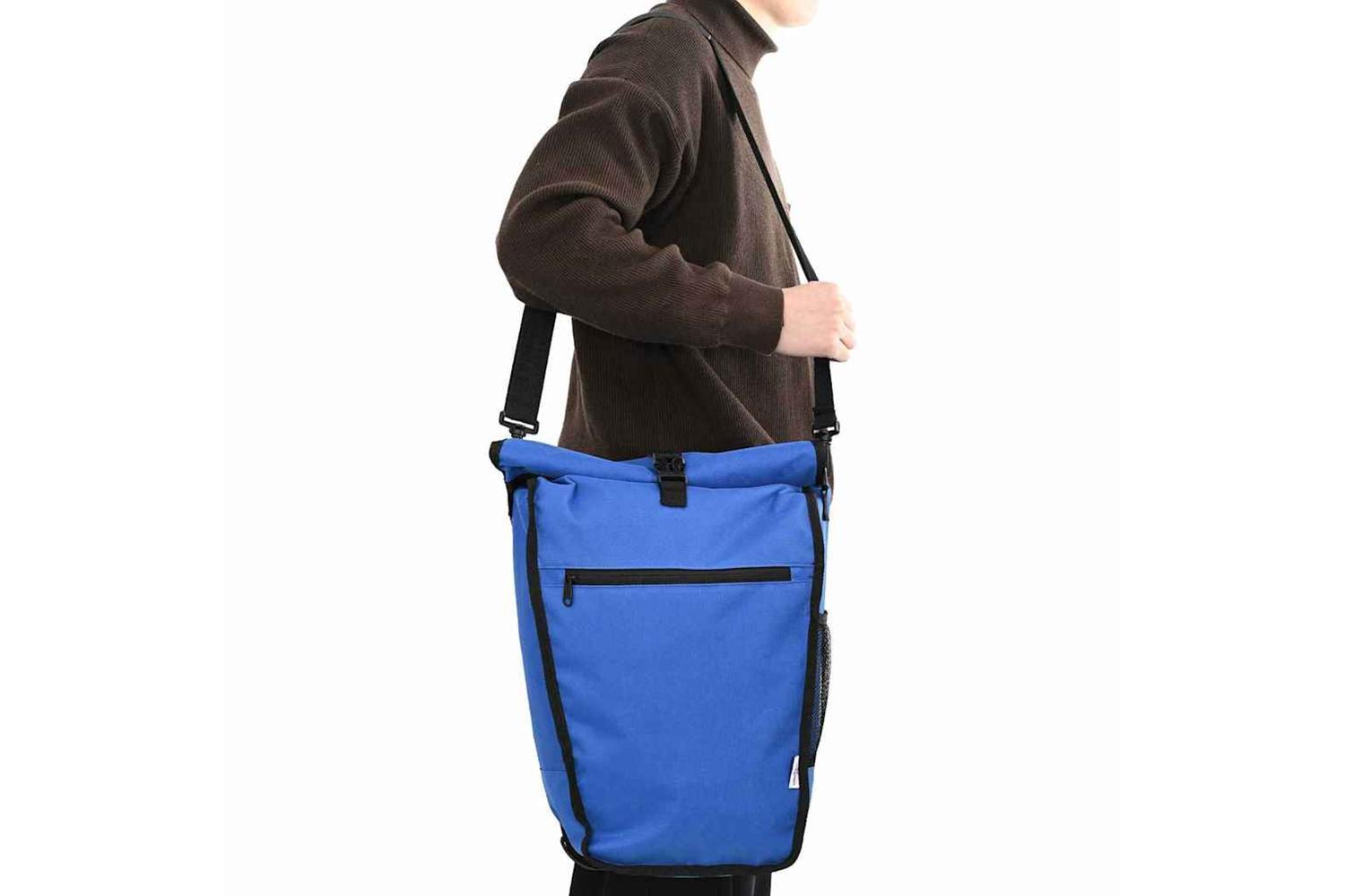 Vidaxl Bicycle Bag Blue 34 X 16 X 59 Cm Polyester-3