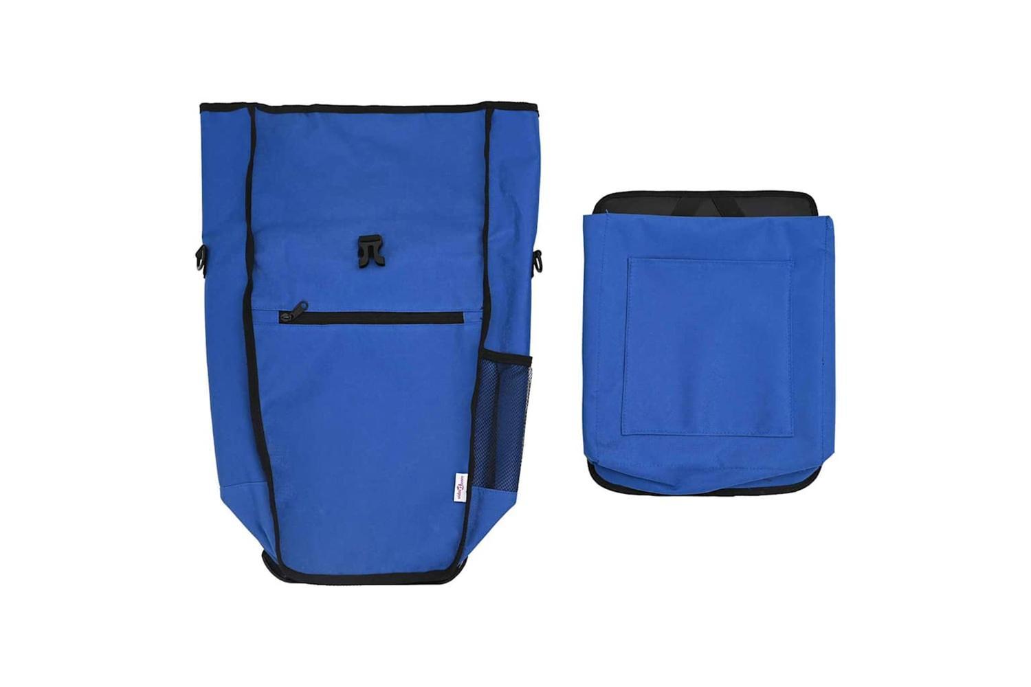 Vidaxl Bicycle Bag Blue 34 X 16 X 59 Cm Polyester-7