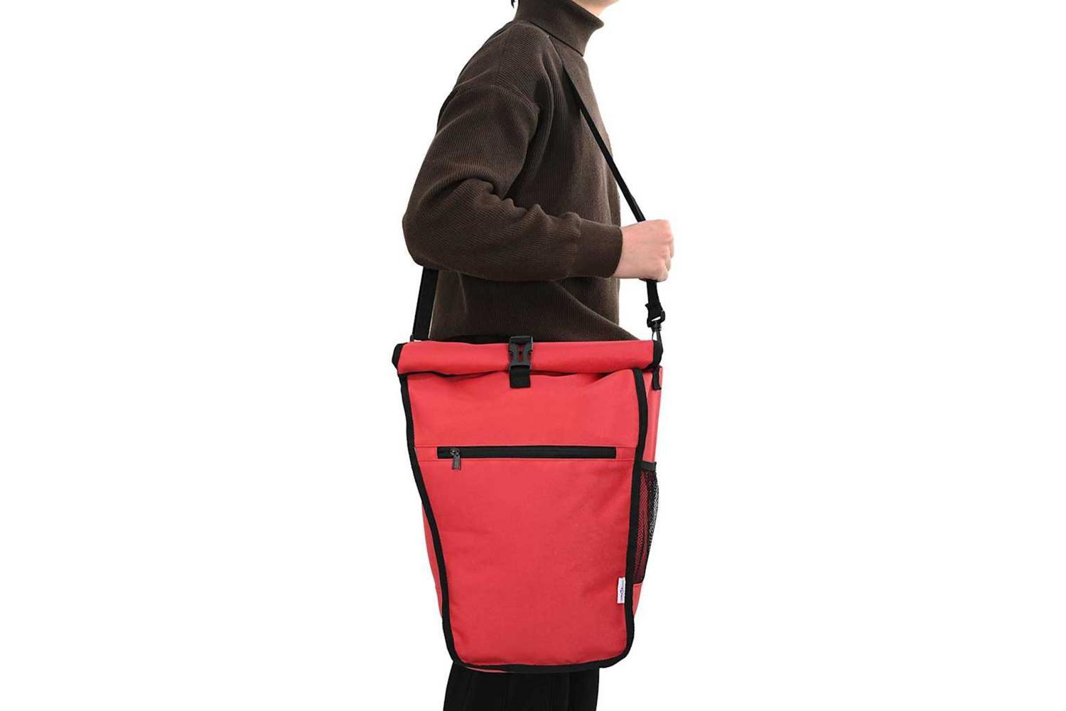 Vidaxl Bicycle Bag Red 34 X 16 X 59 Cm Polyester-3
