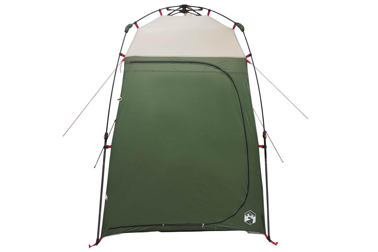 Vidaxl Shower Tent Folding With Storage Green 160 X 160 X 227 Cm Steel-7