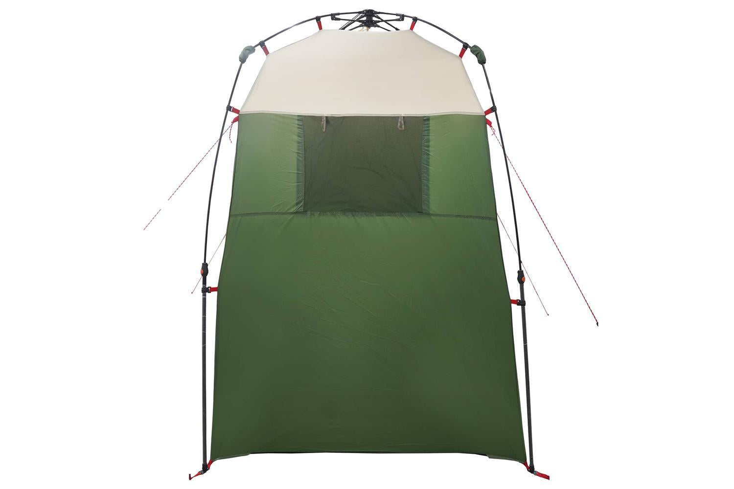 Vidaxl Shower Tent Folding With Storage Green 160 X 160 X 227 Cm Steel-9