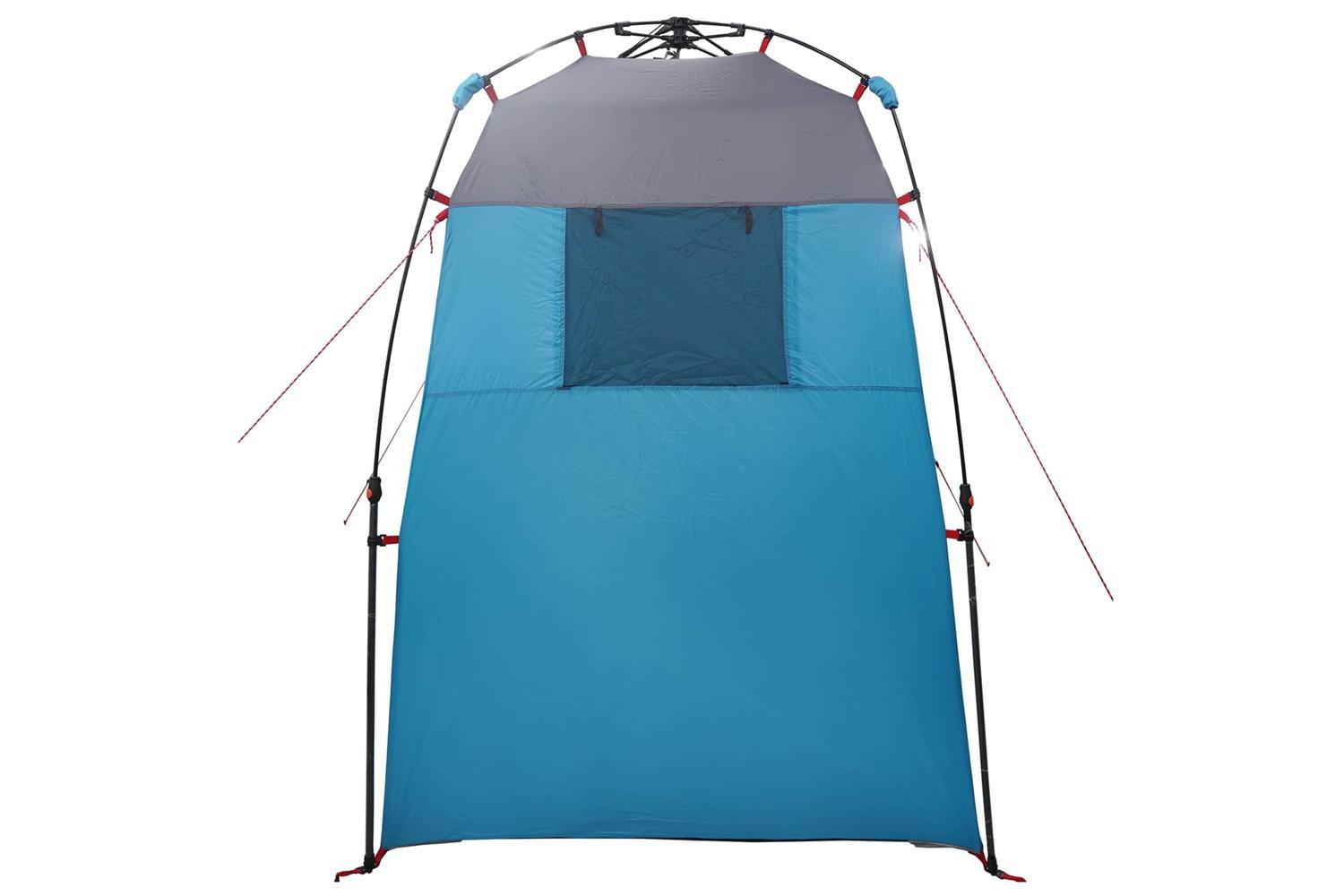 Vidaxl Shower Tent Folding With Storage Blue 160 X 160 X 227 Cm Steel-9