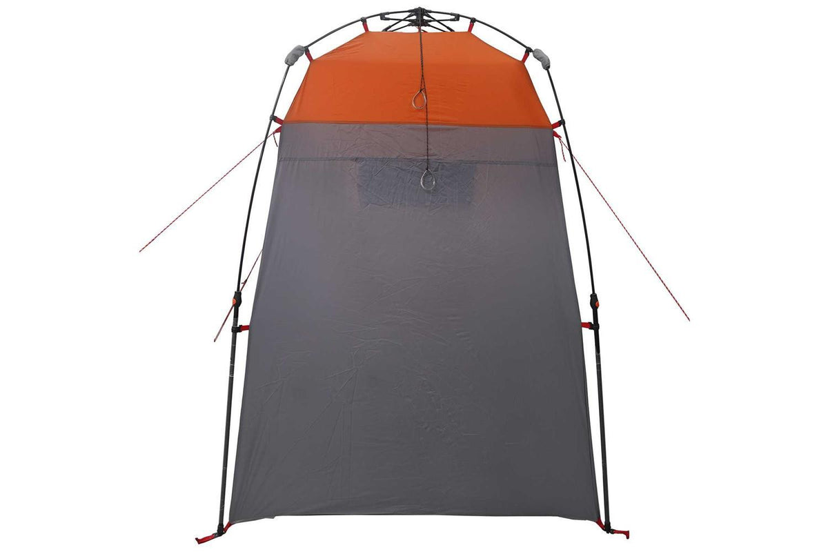 Vidaxl Shower Tent Folding Grey And Orange 160 X 160 X 227 Cm Steel-8