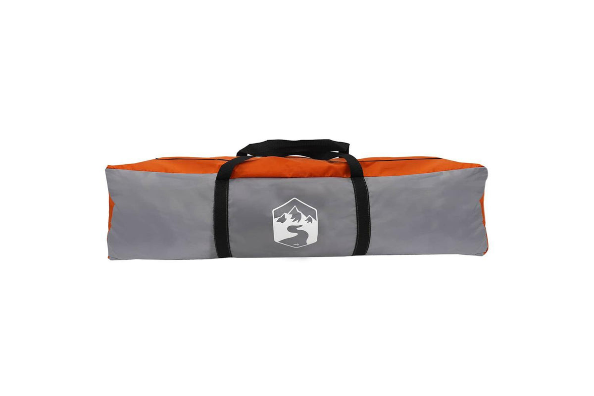 Vidaxl Shower Tent Folding Grey And Orange 160 X 160 X 227 Cm Steel-10