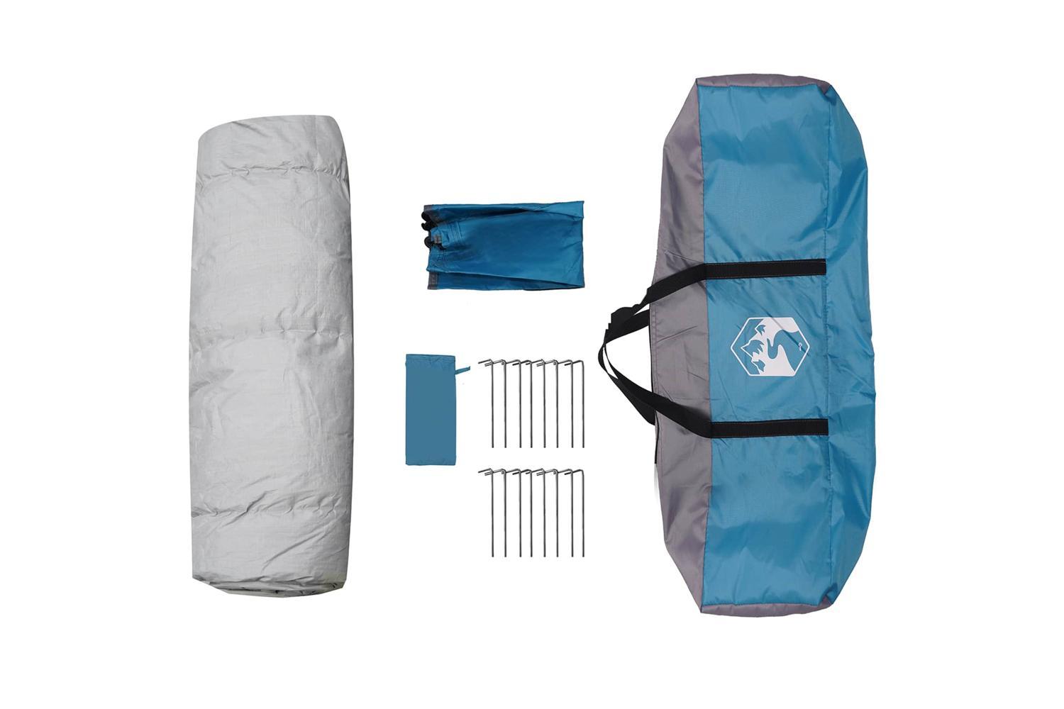 Vidaxl Instant Tent Folding With Storage Blue 280 X 280 X 160 Cm Steel-10