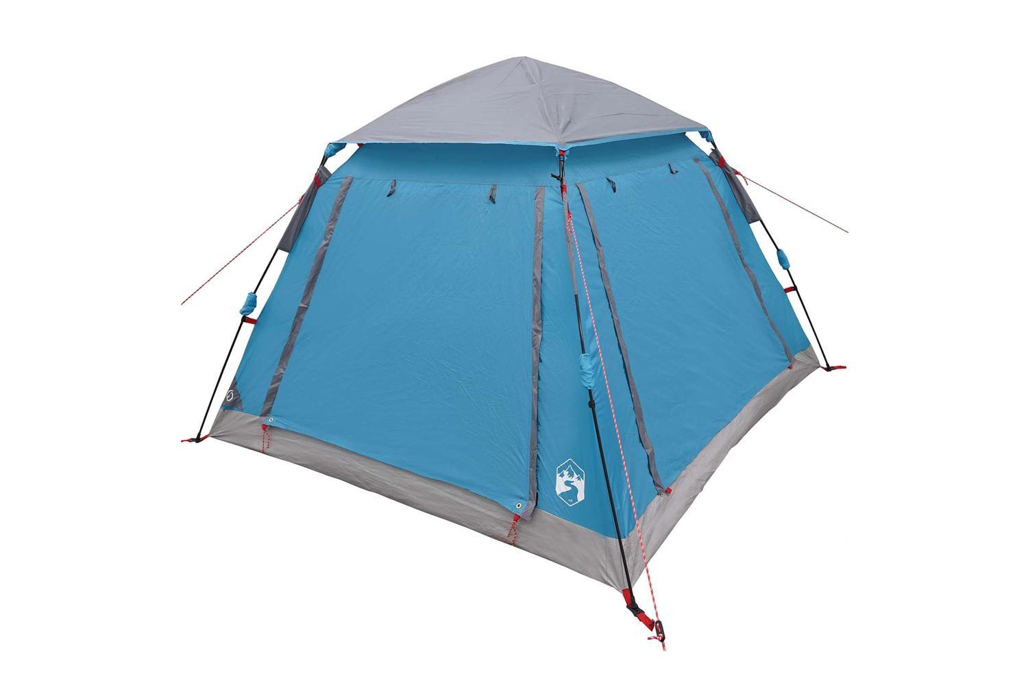 Vidaxl Instant Tent Folding With Storage Blue 205 X 205 X 143 Cm Steel-2