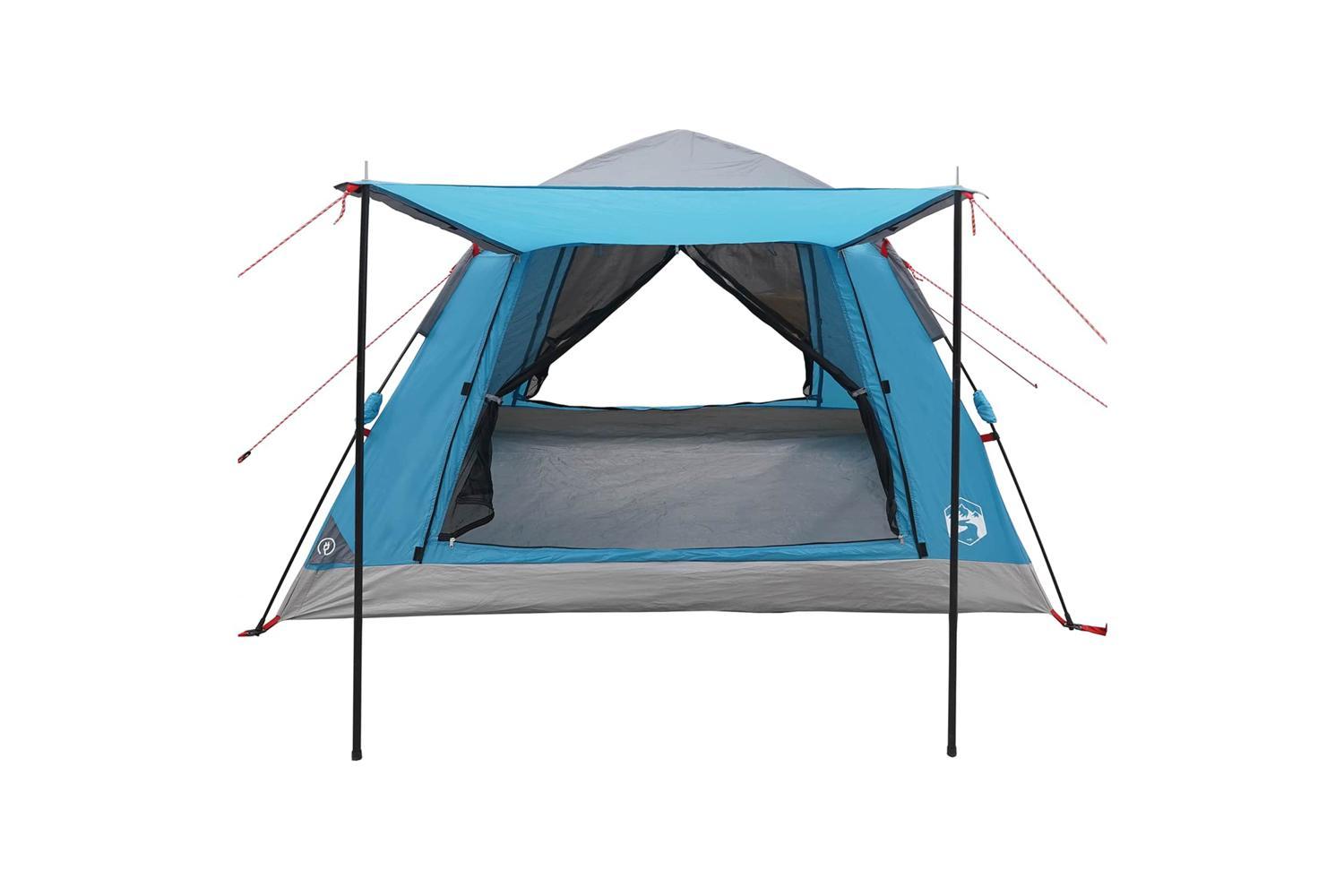 Vidaxl Instant Tent Folding With Storage Blue 205 X 205 X 143 Cm Steel-5
