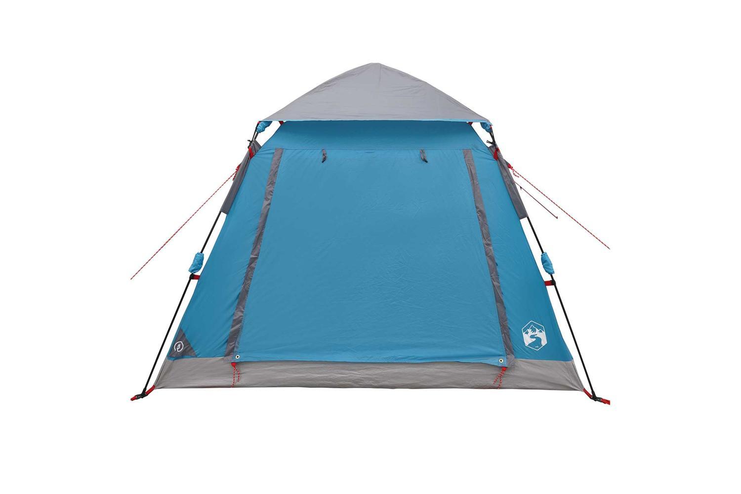 Vidaxl Instant Tent Folding With Storage Blue 205 X 205 X 143 Cm Steel-6