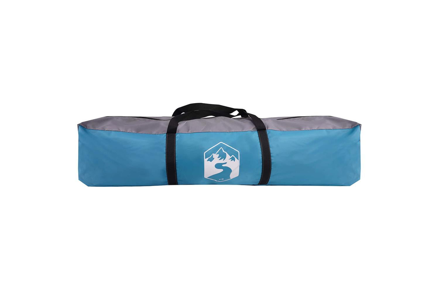 Vidaxl Instant Tent Folding With Storage Blue 205 X 205 X 143 Cm Steel-8