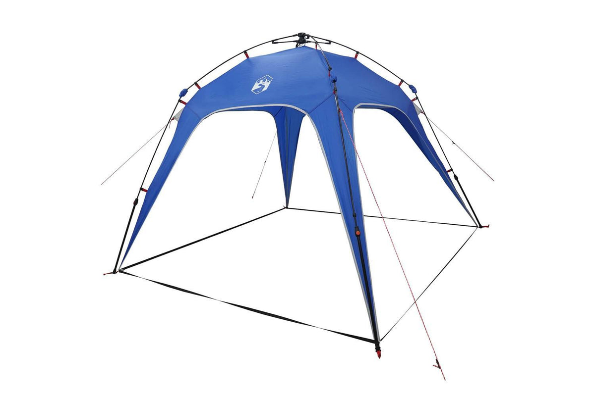 Vidaxl Instant Tent Folding Azure Blue 260 X 260 X 197 Cm Steel-4
