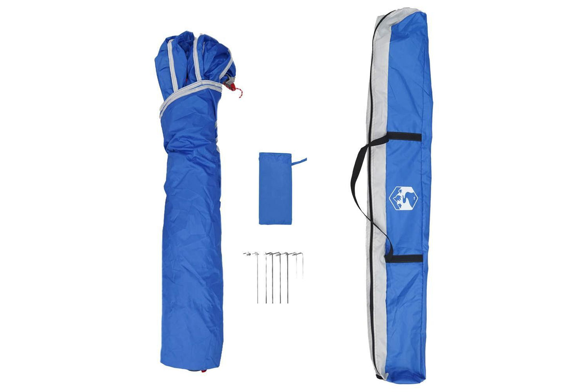 Vidaxl Instant Tent Folding Azure Blue 260 X 260 X 197 Cm Steel-7