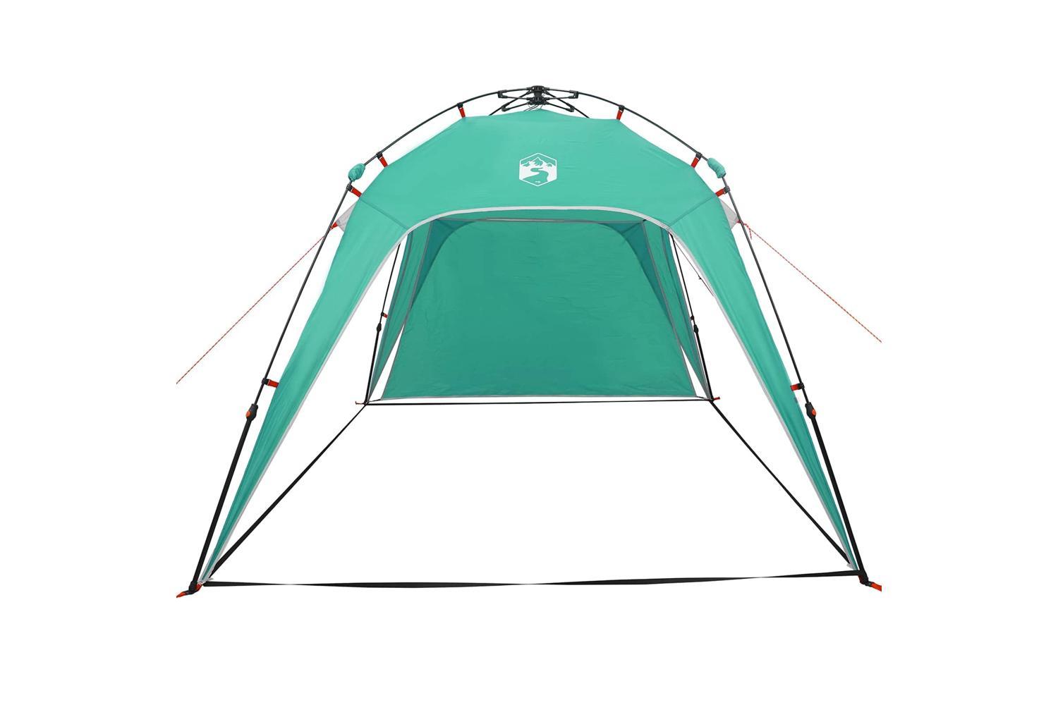 Vidaxl Instant Tent Folding Sea Green 260 X 260 X 197 Cm Steel-5