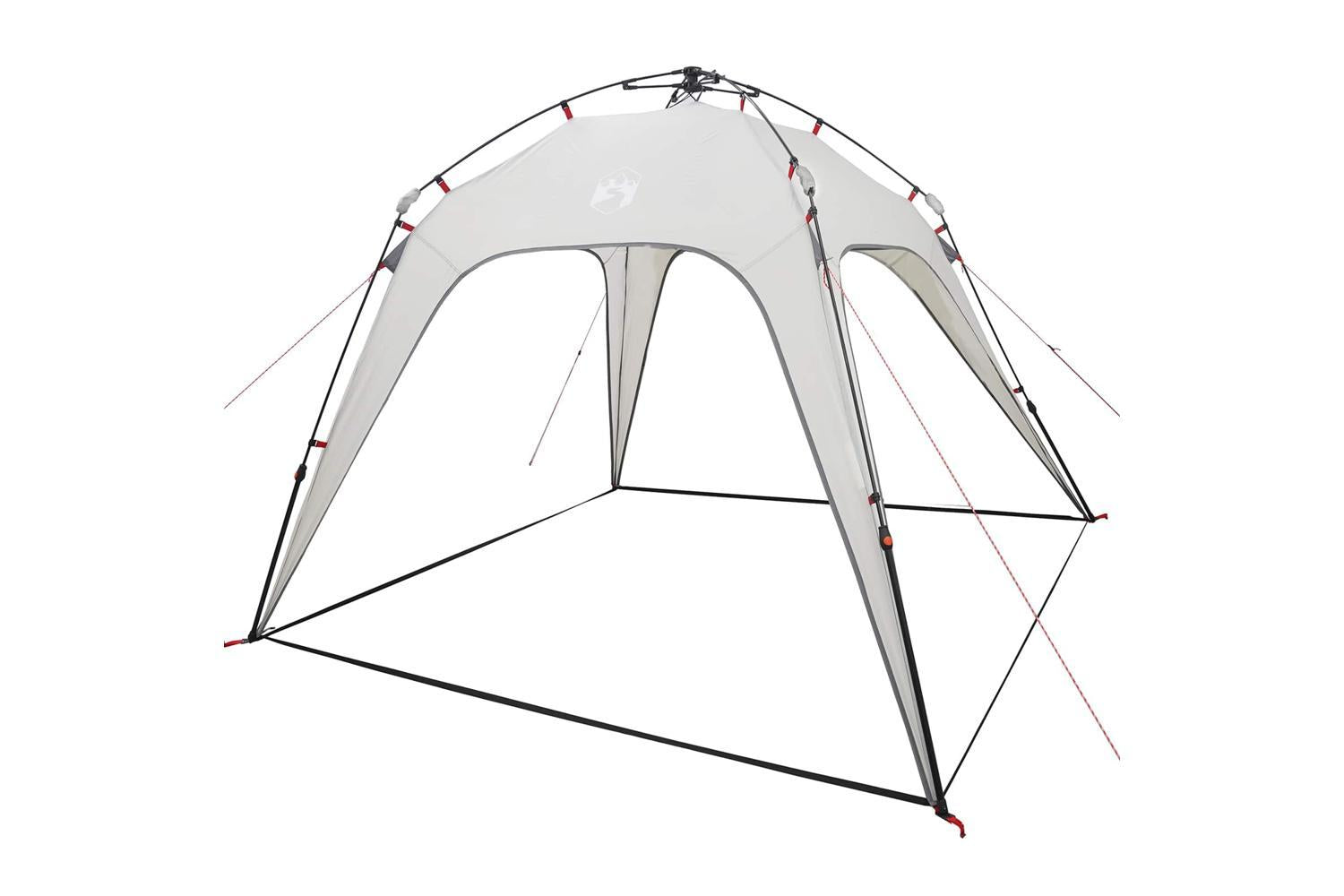 Vidaxl Instant Tent Folding With Storage Grey 260 X 260 X 197 Cm Steel-4