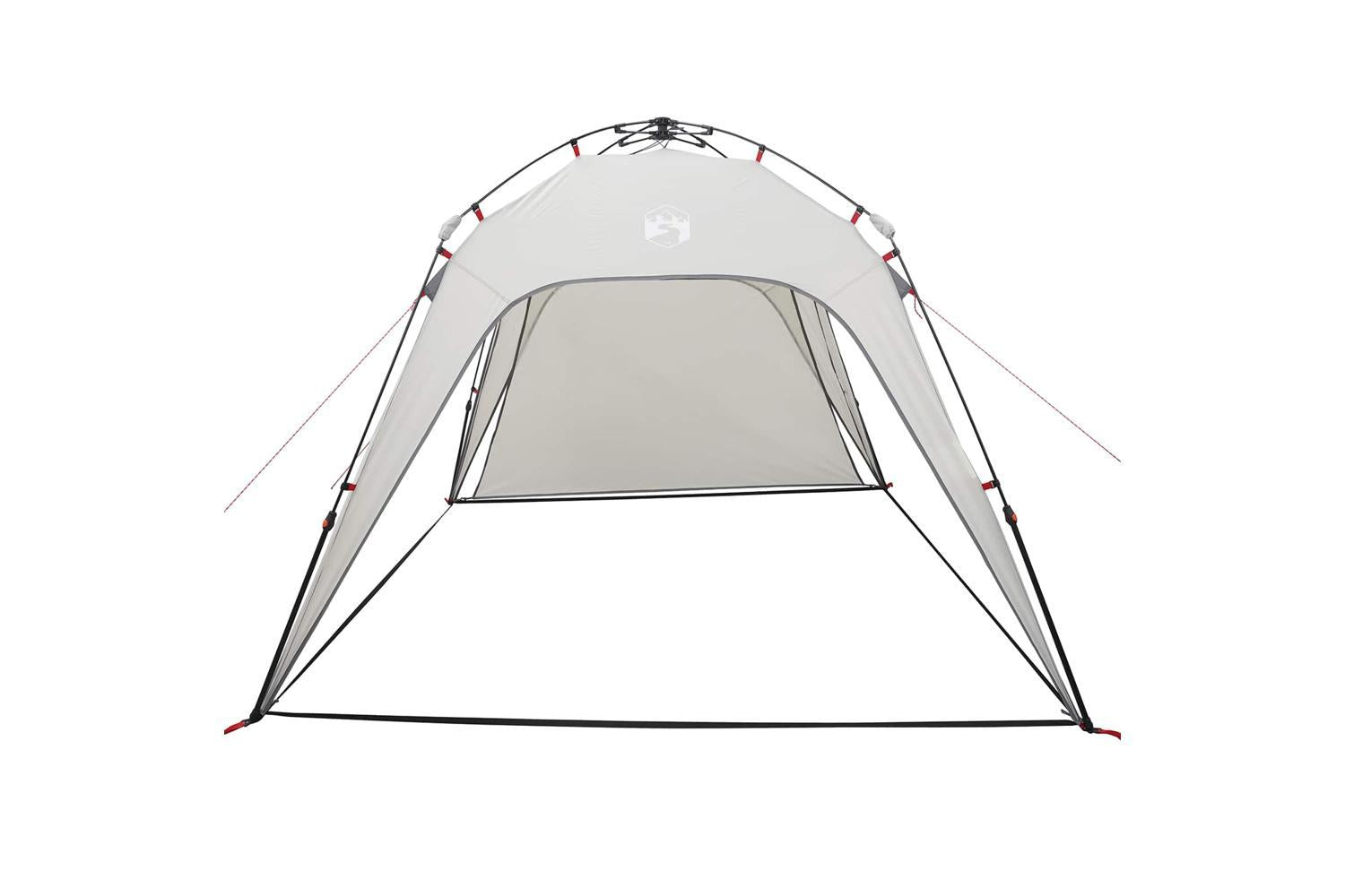 Vidaxl Instant Tent Folding With Storage Grey 260 X 260 X 197 Cm Steel-5