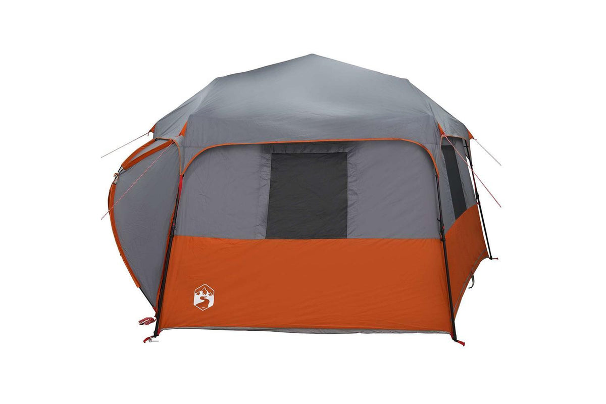 Vidaxl Instant Tent Alta Grey And Orange 458 X 458 X 230 Cm Steel-5