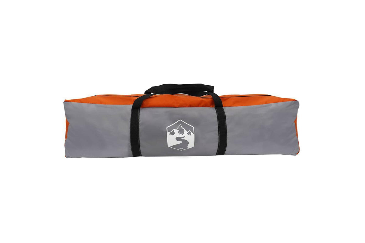 Vidaxl Instant Tent Alta Grey And Orange 458 X 458 X 230 Cm Steel-9