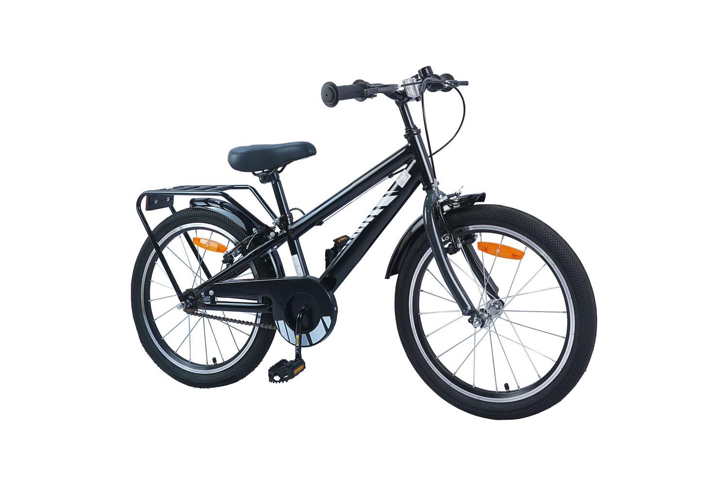 Vidaxl Kids Bike 20'' For 6-11 Years Old Black-2