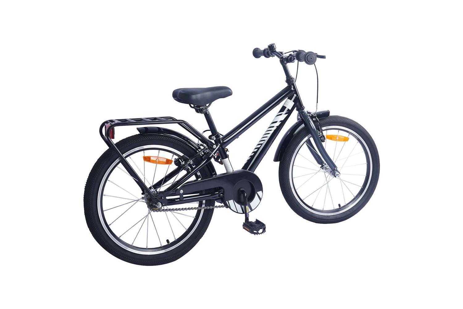 Vidaxl Kids Bike 20'' For 6-11 Years Old Black-3