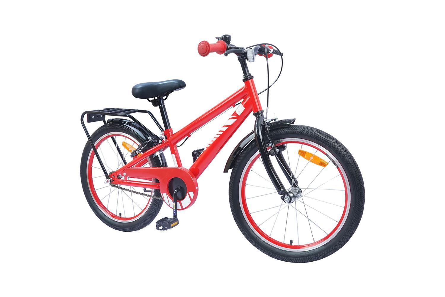Vidaxl Kids Bike 20'' For 6-11 Years Old Red-2