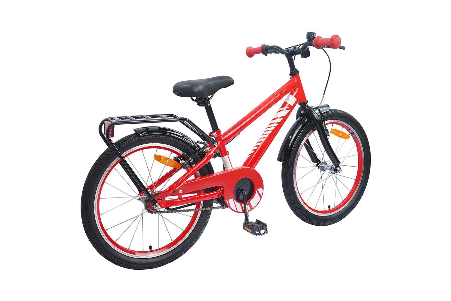 Vidaxl Kids Bike 20'' For 6-11 Years Old Red-3