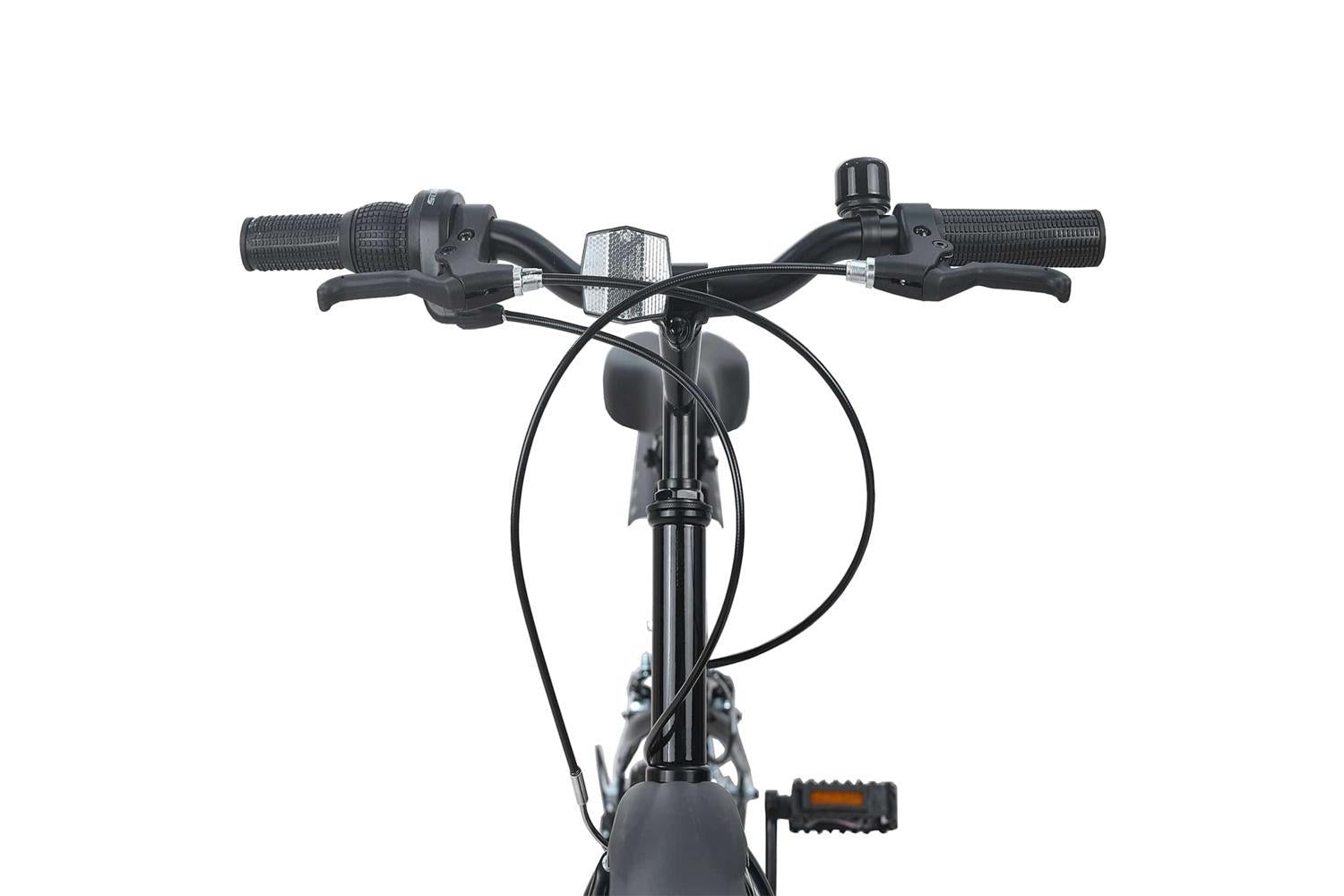 Vidaxl Kids Bike 20'' 6-speed For 6-11 Years Old Black-5