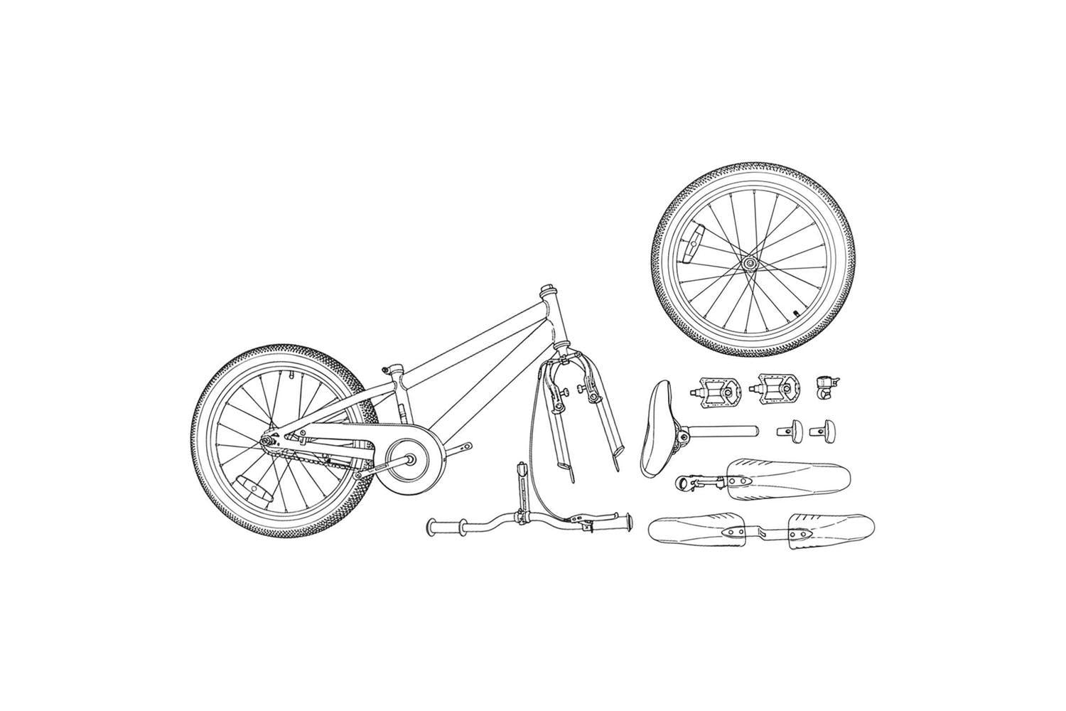 Vidaxl Kids Bike 20'' 6-speed For 6-11 Years Old Black-8