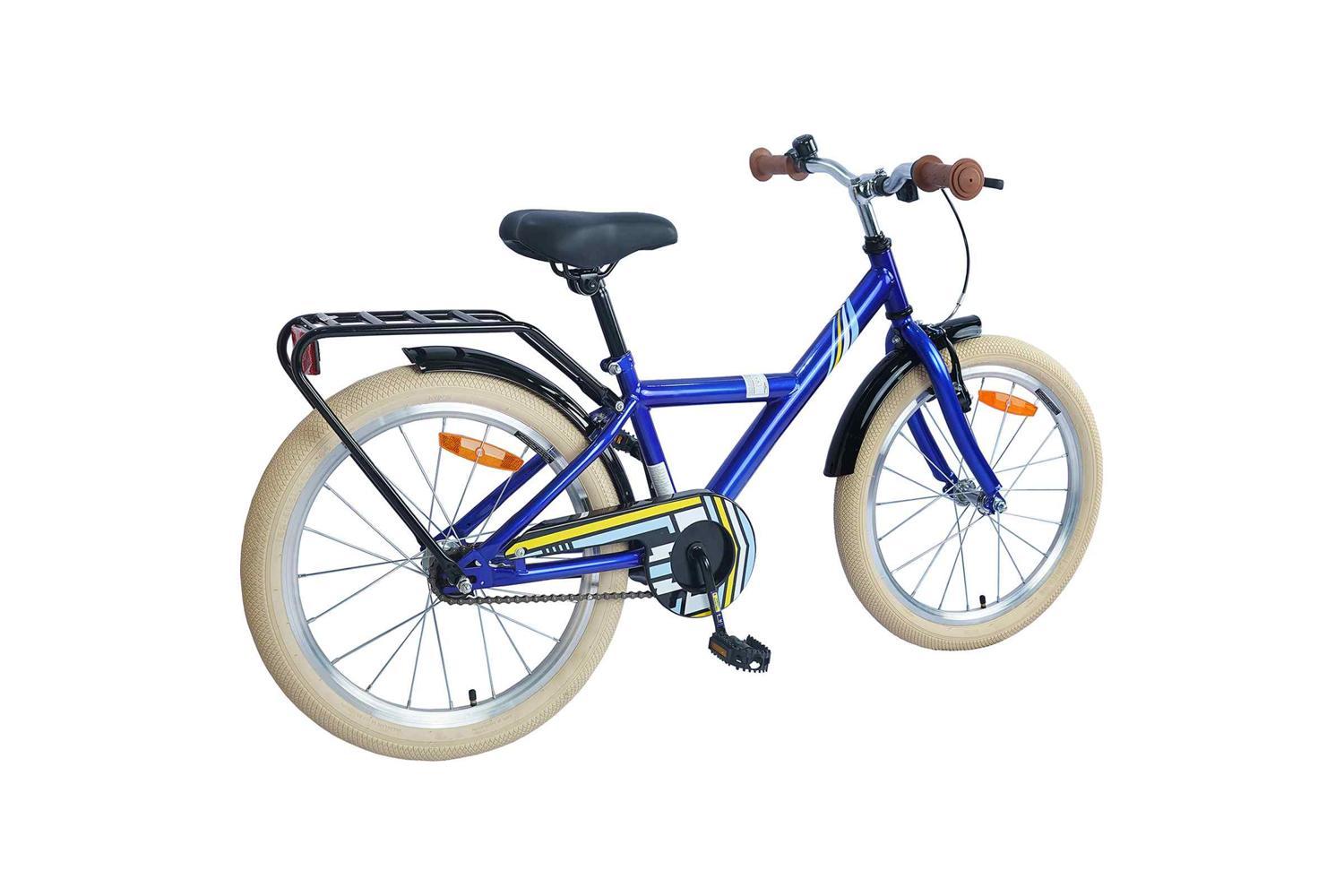 Vidaxl Kids Bike 20'' For 6-11 Years Old Dark Blue-3