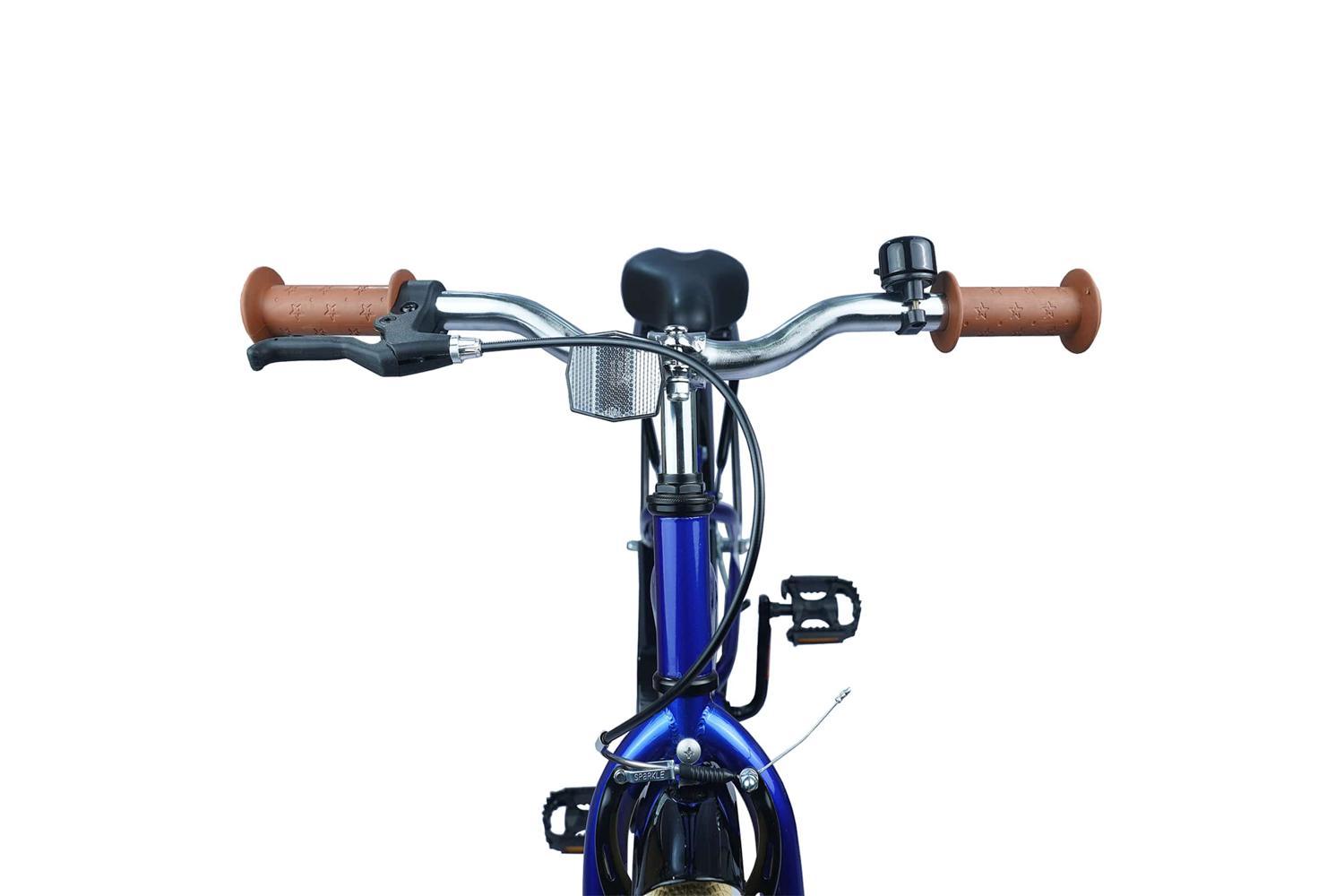 Vidaxl Kids Bike 24'' For 8-12 Years Old Dark Blue-5