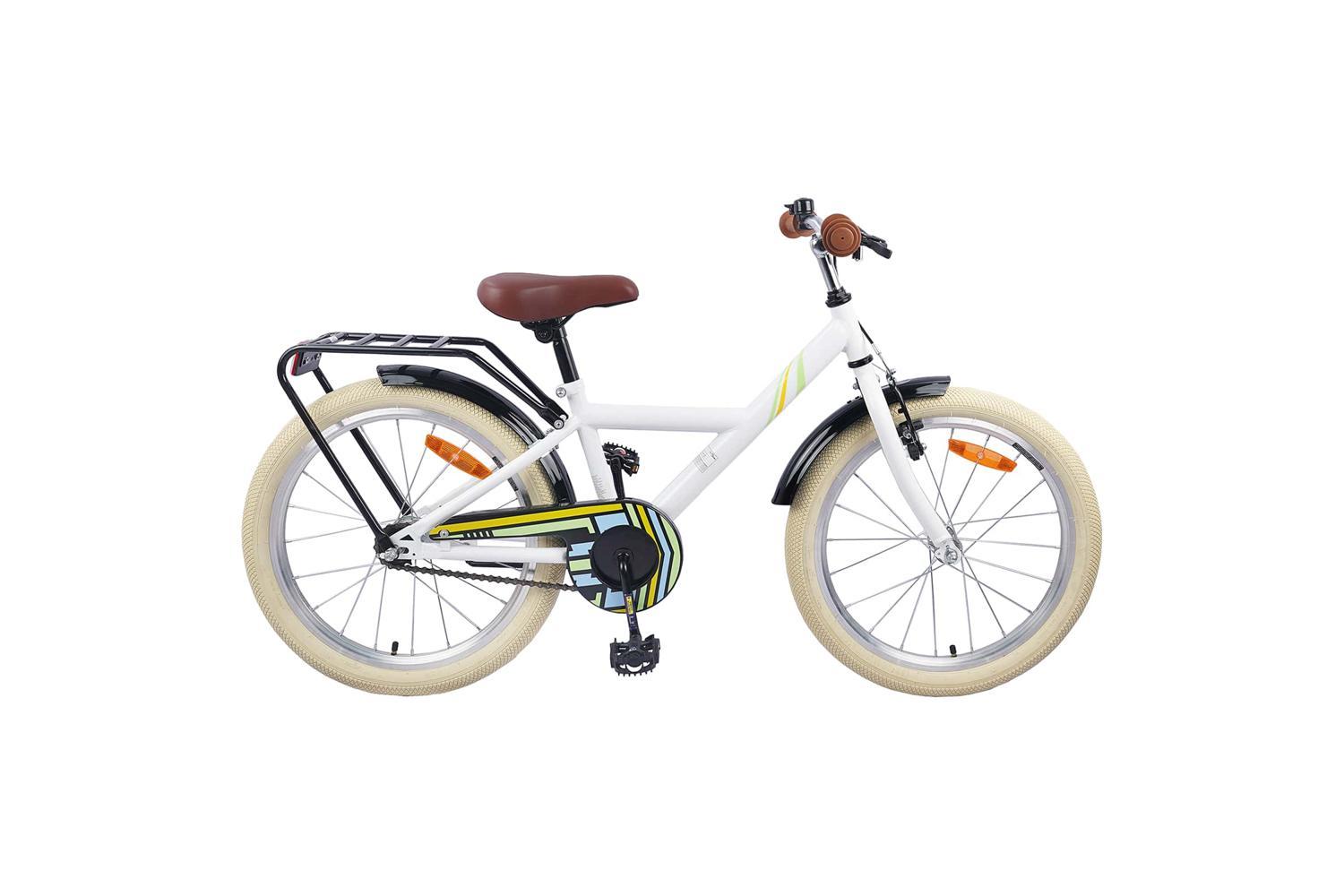 Vidaxl Kids Bike 24'' For 8-12 Years Old White