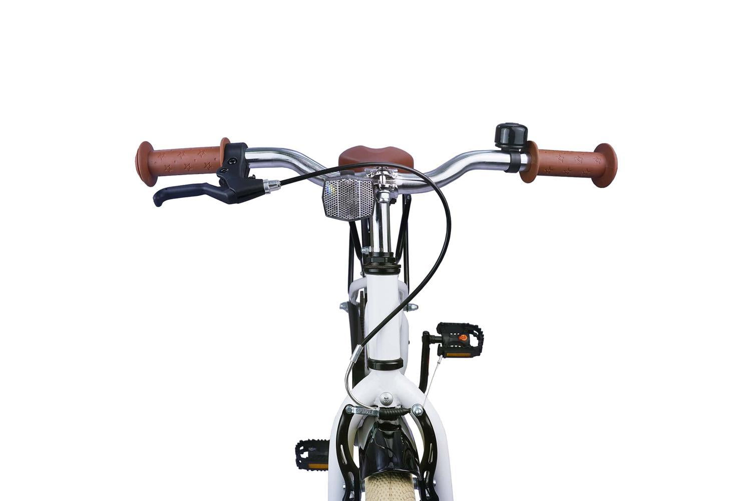 Vidaxl Kids Bike 24'' For 8-12 Years Old White-5