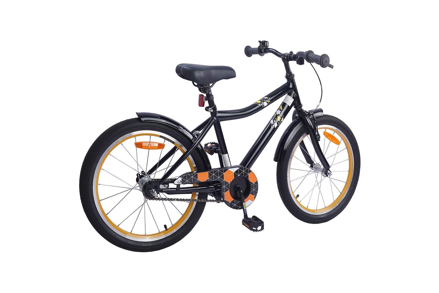 Vidaxl Kids Bike 20'' For 6-11 Years Old Black-3