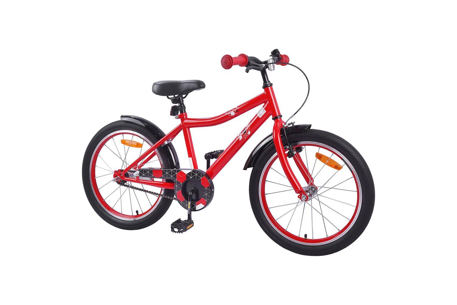 Vidaxl Kids Bike 20'' For 6-11 Years Old Red-2