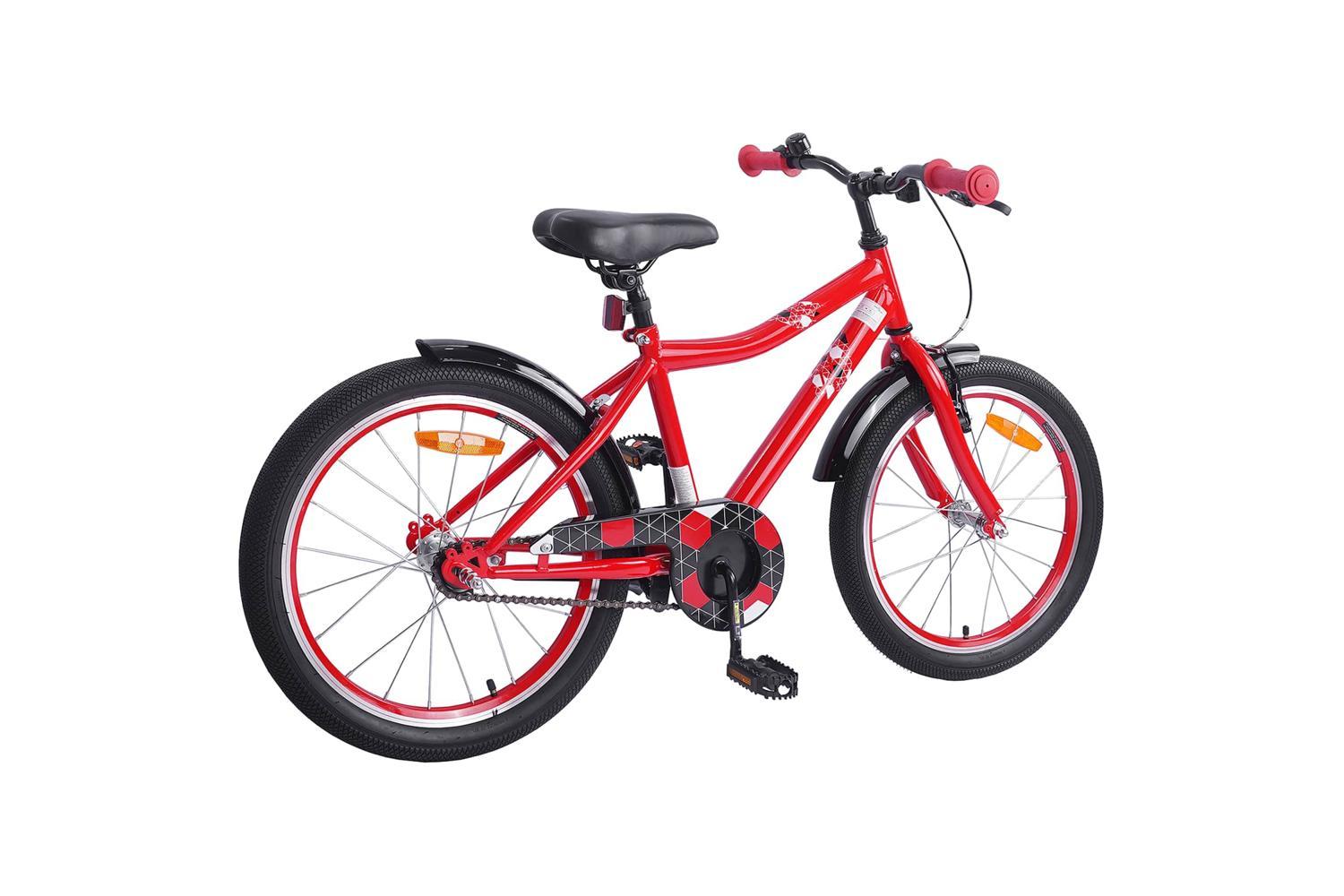 Vidaxl Kids Bike 20'' For 6-11 Years Old Red-3