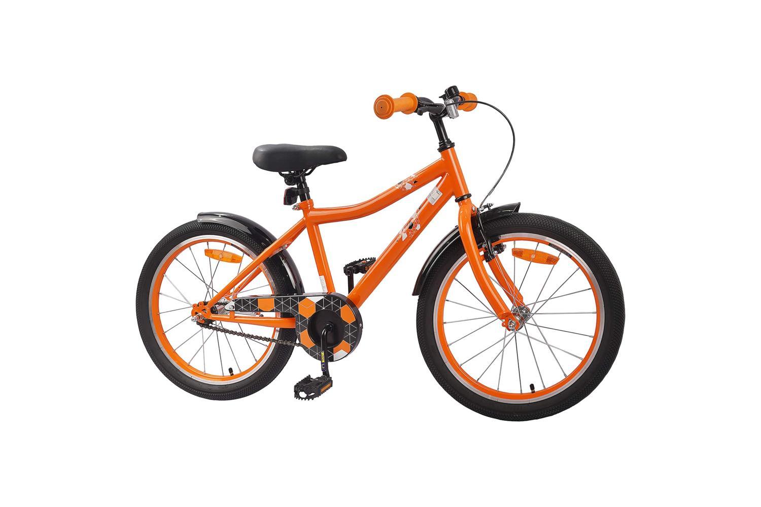 Vidaxl Kids Bike 20'' For 6-11 Years Old Orange-2