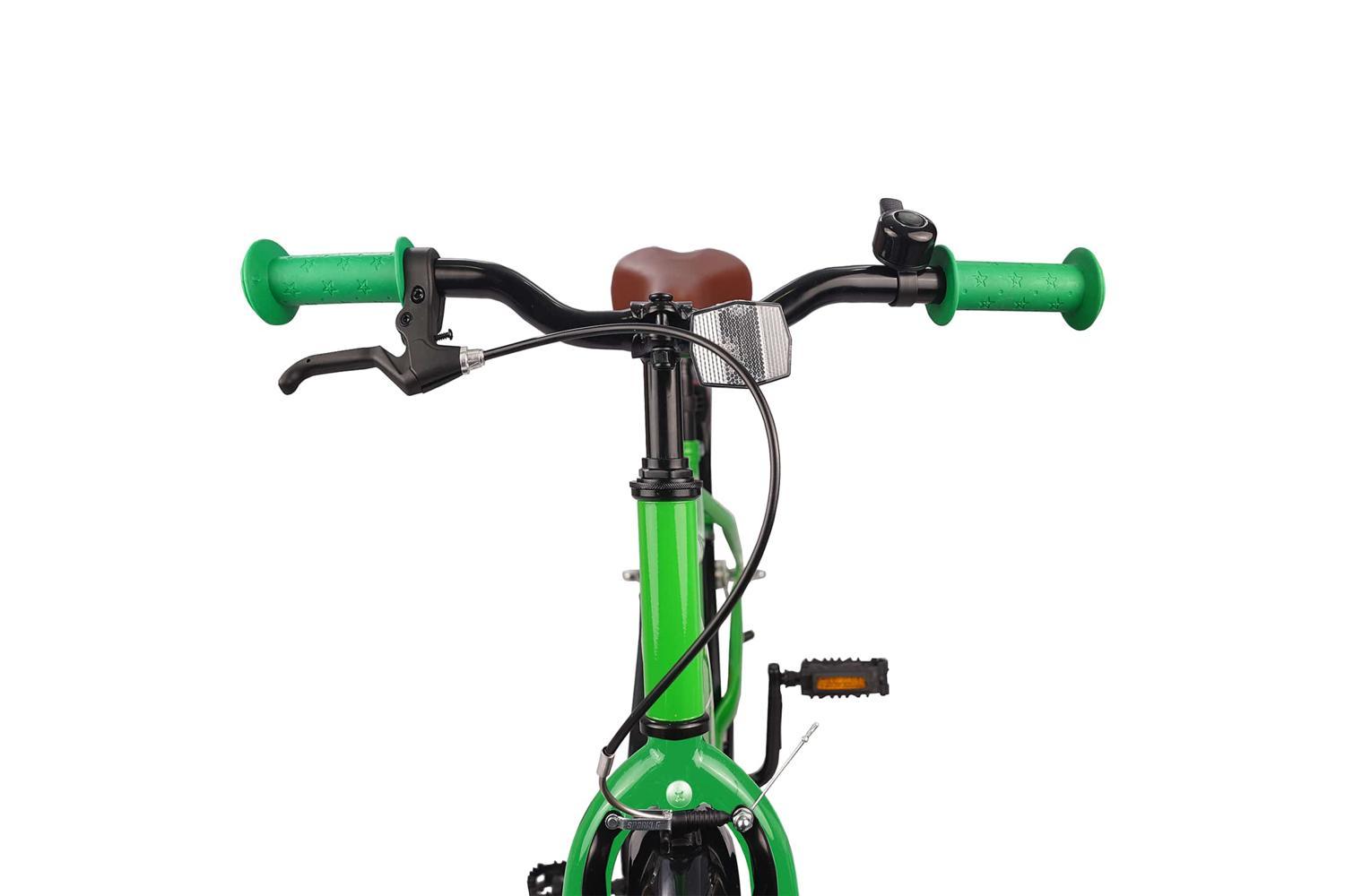 Vidaxl Kids Bike 20'' For 6-11 Years Old Green-5