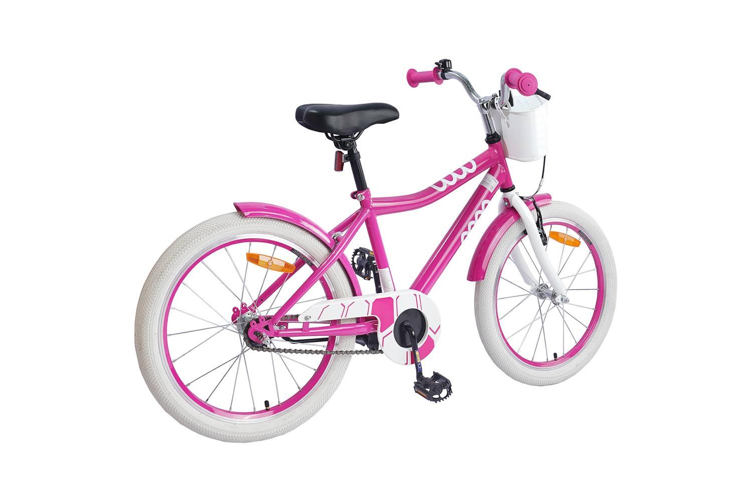 Vidaxl Kids Bike 20'' For 6-11 Years Old Pink-3