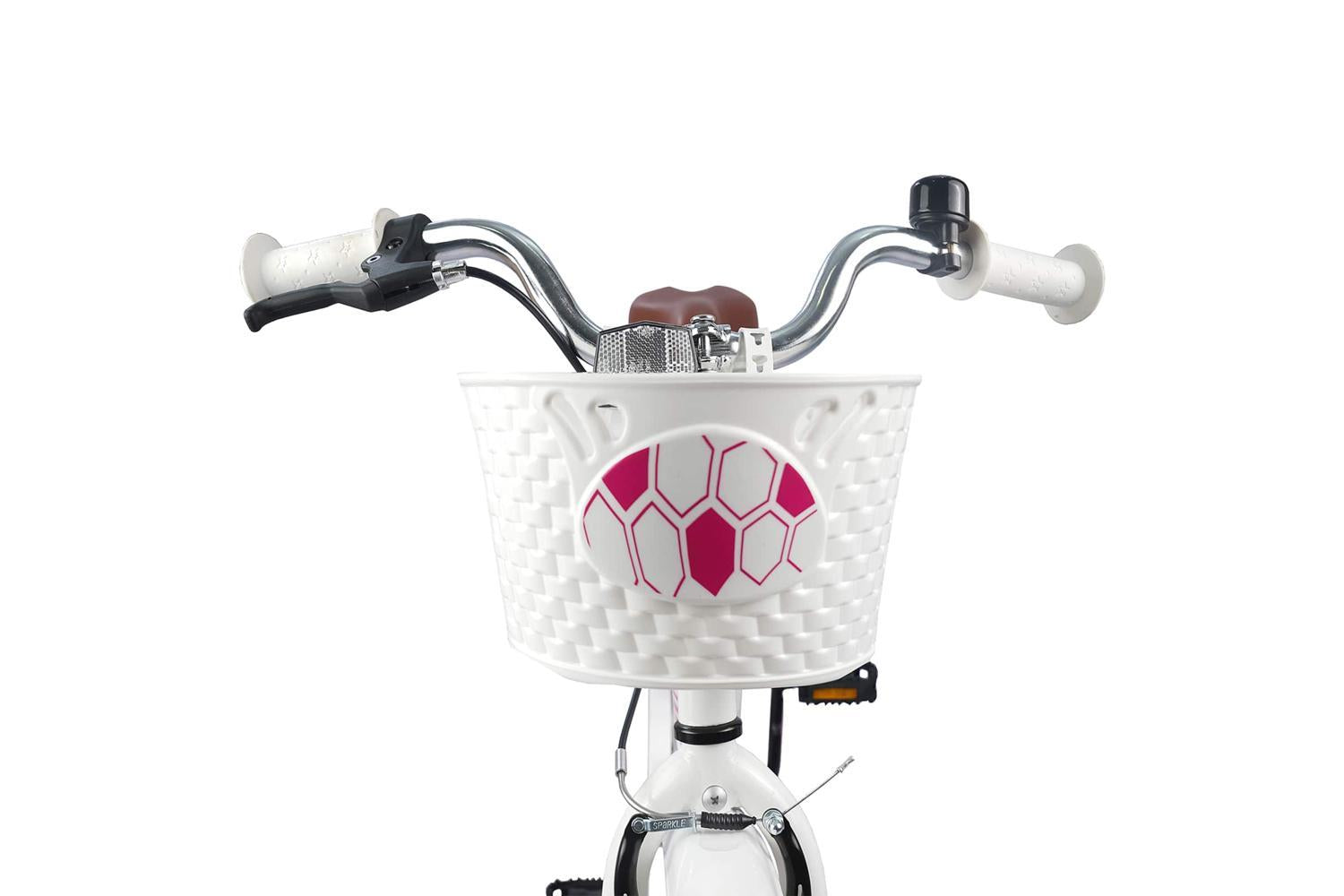 Vidaxl Kids Bike 20'' For 6-11 Years Old White-5