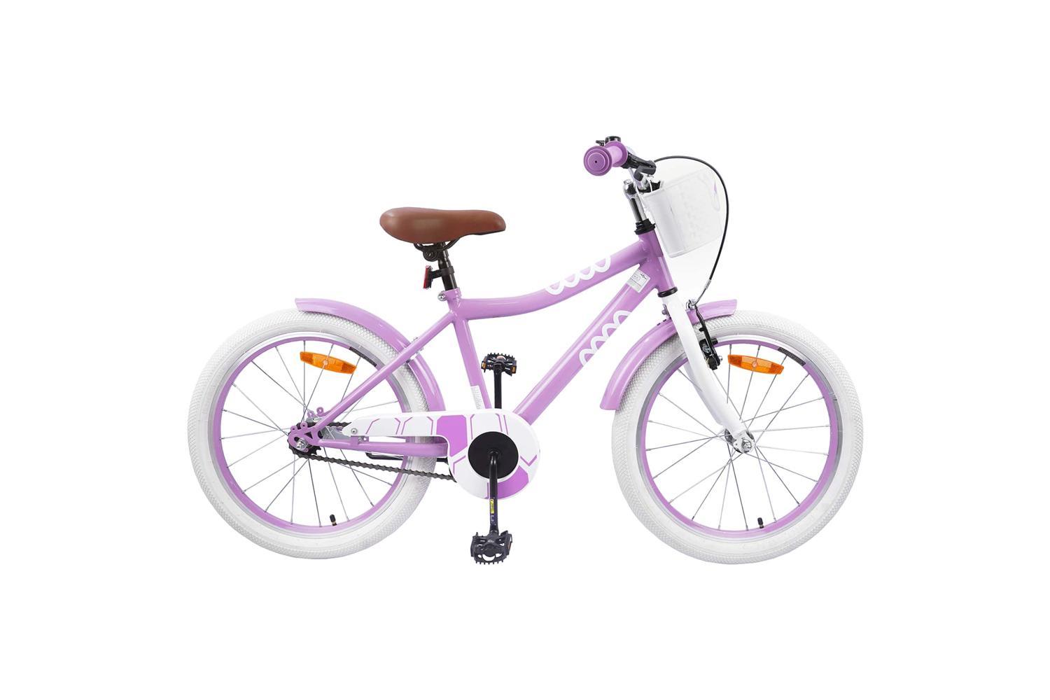 Vidaxl Kids Bike 20'' For 6-11 Years Old Purple