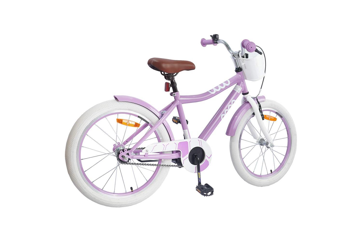 Vidaxl Kids Bike 20'' For 6-11 Years Old Purple-3