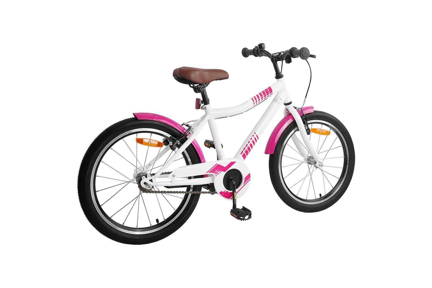 Vidaxl Kids Bike 24'' For 8-12 Years Old Pink-3