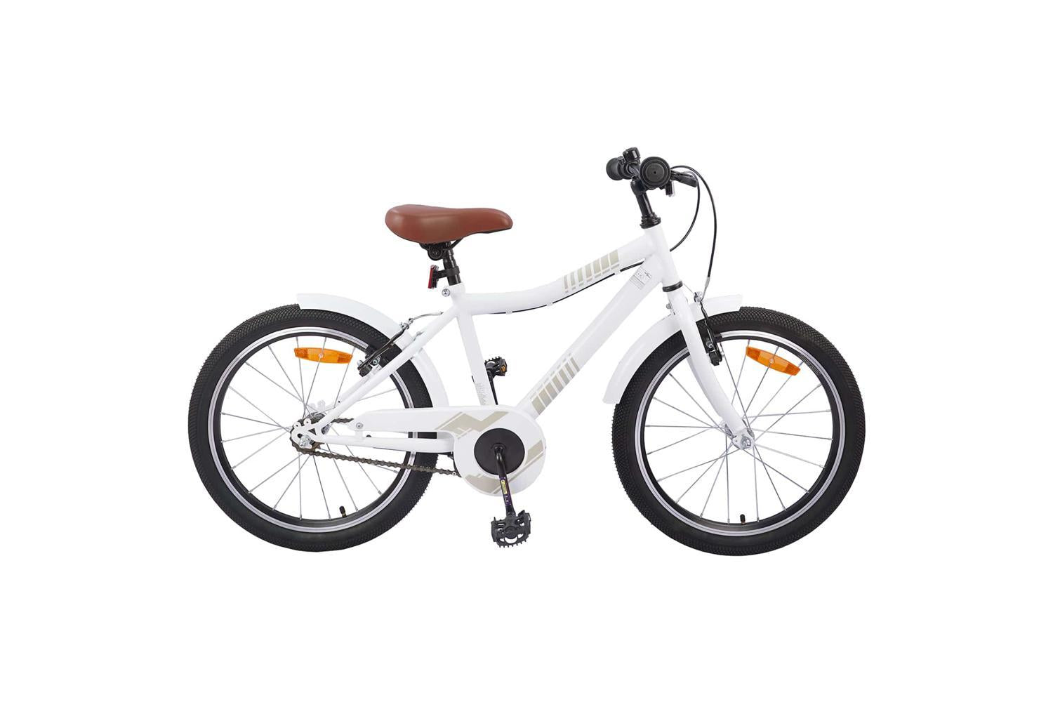 Vidaxl Kids Bike 20'' For 6-11 Years Old White