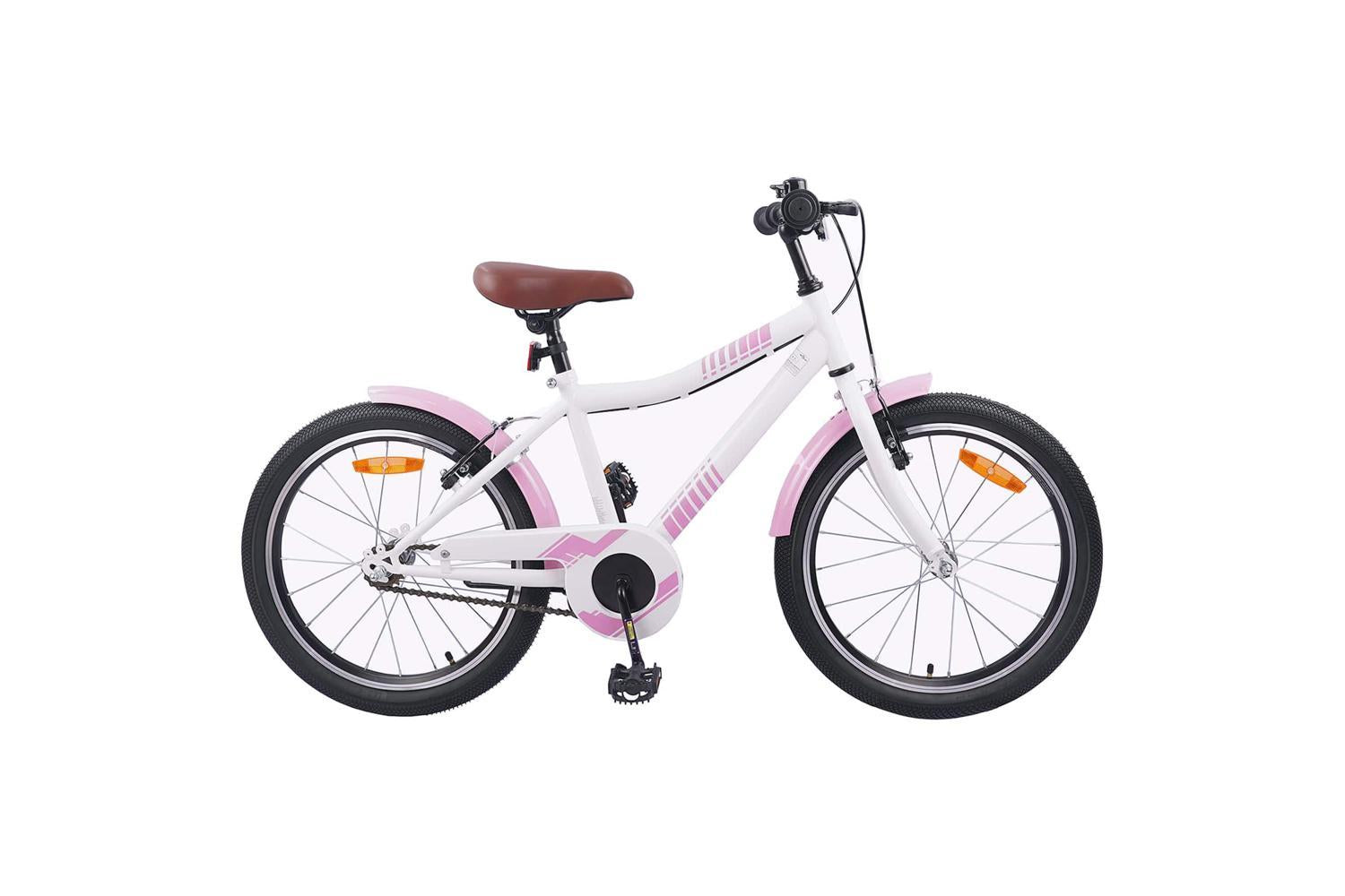 Vidaxl Kids Bike 24'' For 8-12 Years Old Light Pink