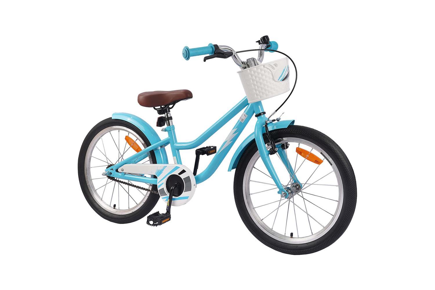 Vidaxl Kids Bike 20'' For 6-11 Years Old Light Blue-2