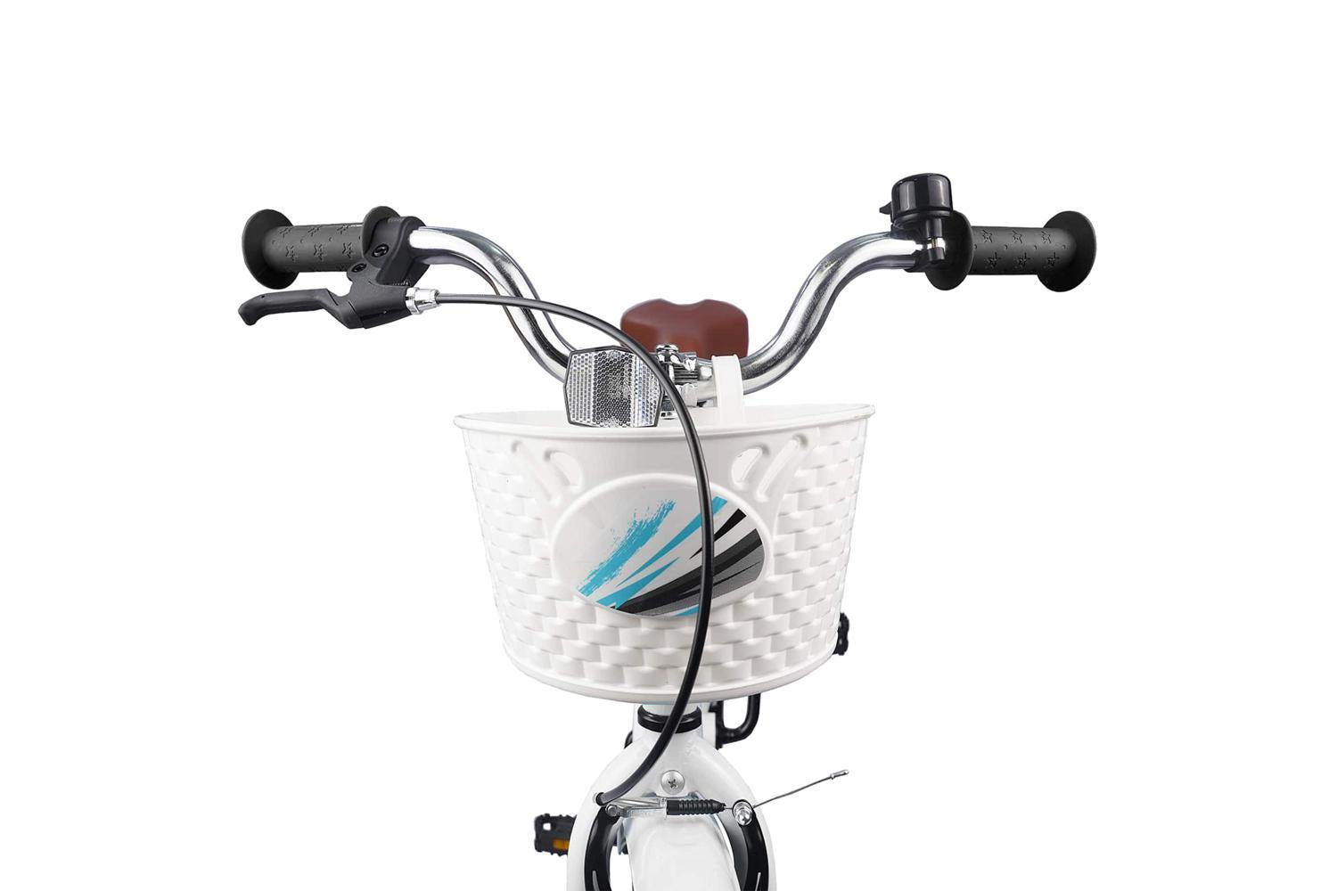 Vidaxl Kids Bike 20'' For 6-11 Years Old White-5