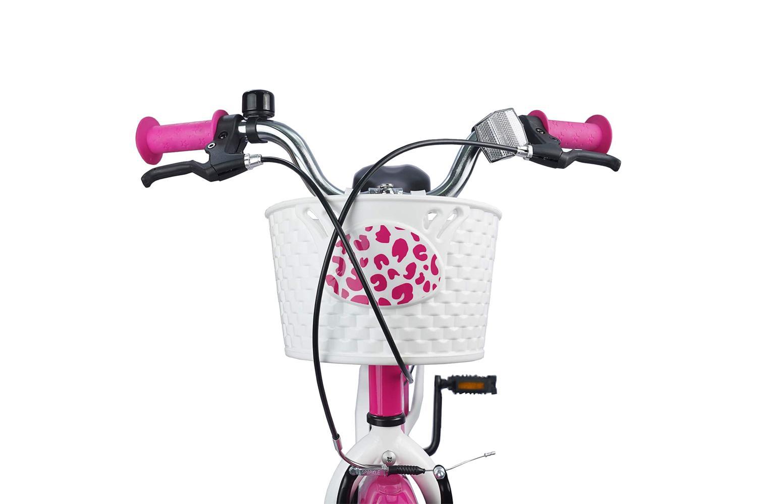 Vidaxl Kids Bike 20'' For 6-11 Years Old Dark Pink-5