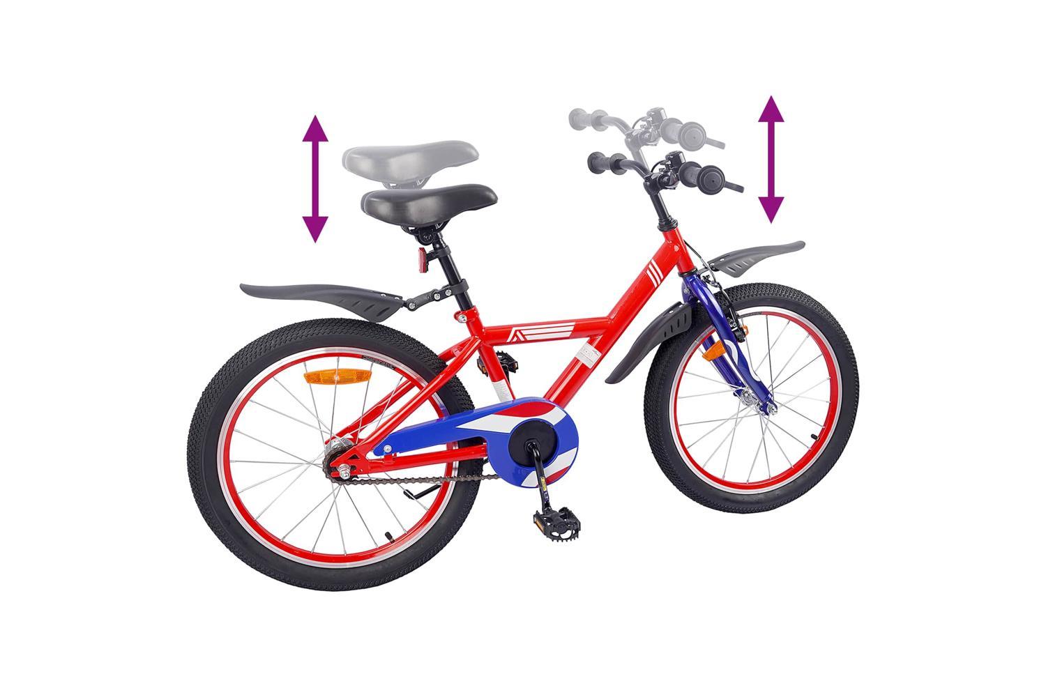 Vidaxl Kids Bike 20'' For 6-11 Years Old Red-7