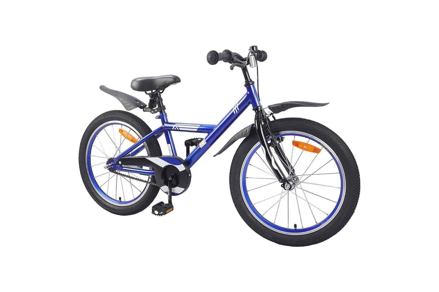 Vidaxl Kids Bike 20'' For 6-11 Years Old Dark Blue-2