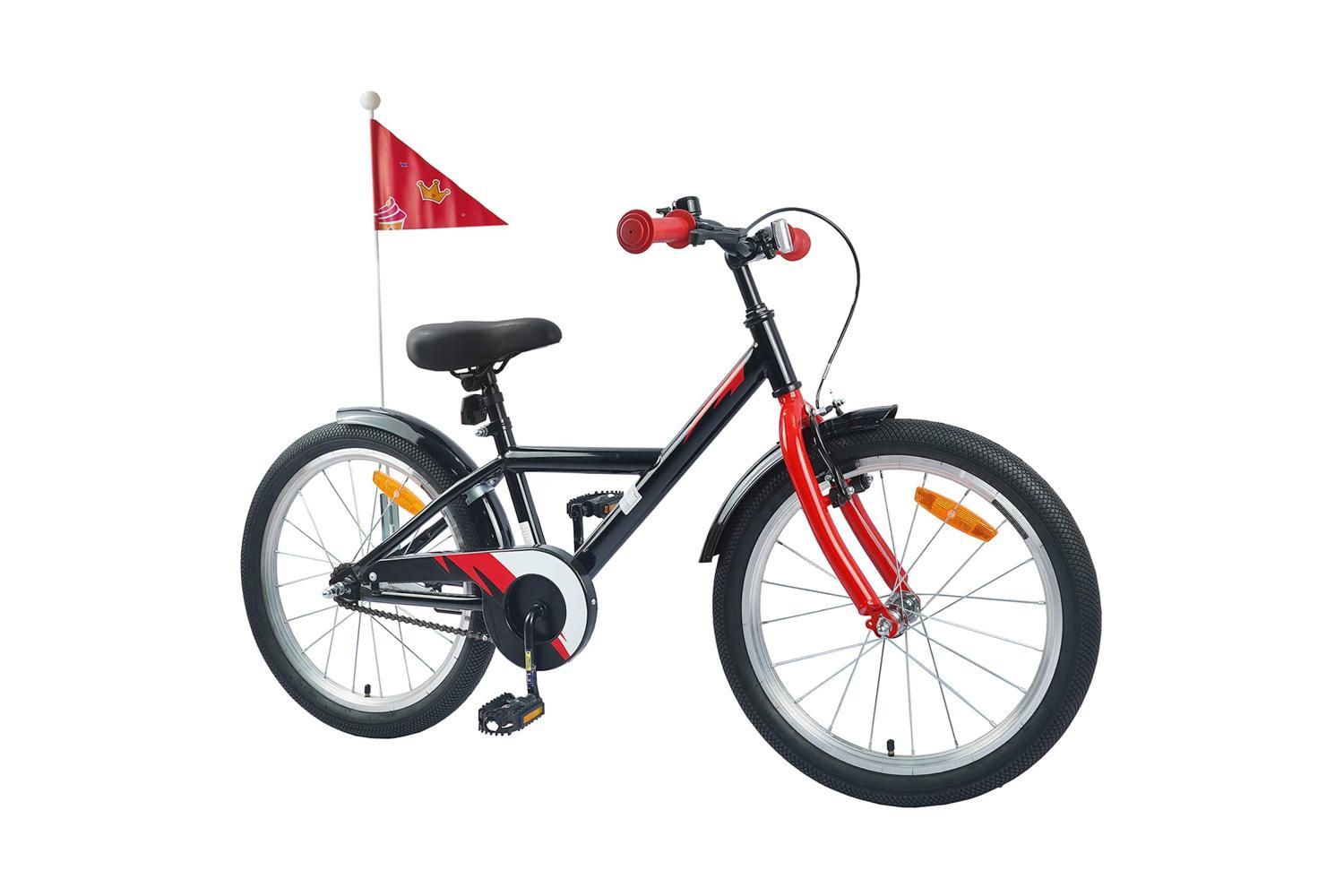 Vidaxl Kids Bike 20'' For 6-11 Years Old Black-2